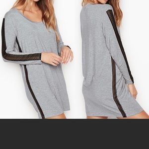 Victoria’s Secret long- sleeve sleep shirt